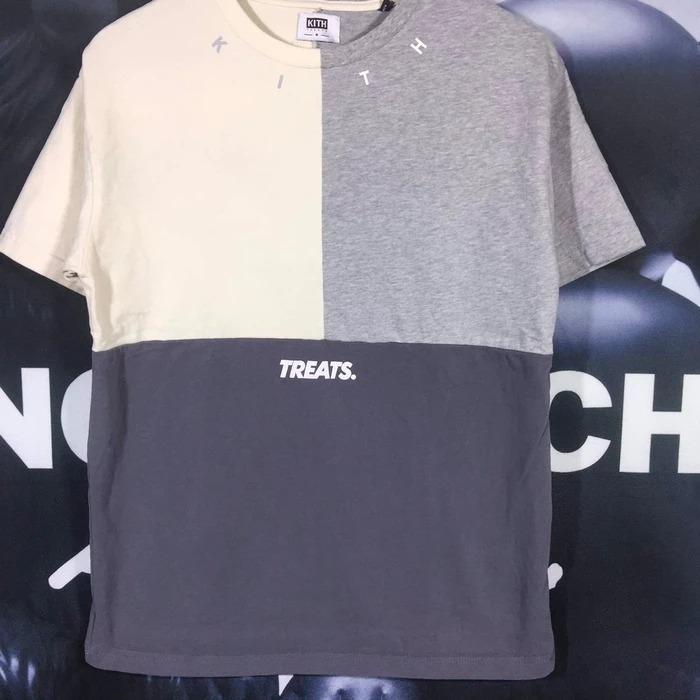 Kith Treats Triblock Tee Men s Fashion Tops Sets Tshirts Polo Shirts on Carousell