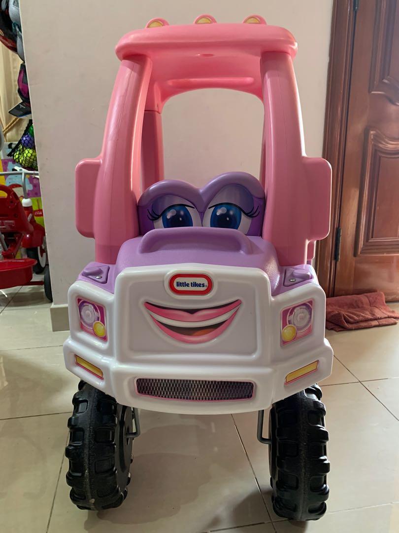 Little Tikes Cozy pink truck Babies Kids Infant Playtime on