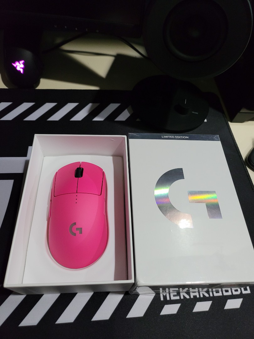 Logitech G pro wireless mouse Pixel (Pink) limited edition 