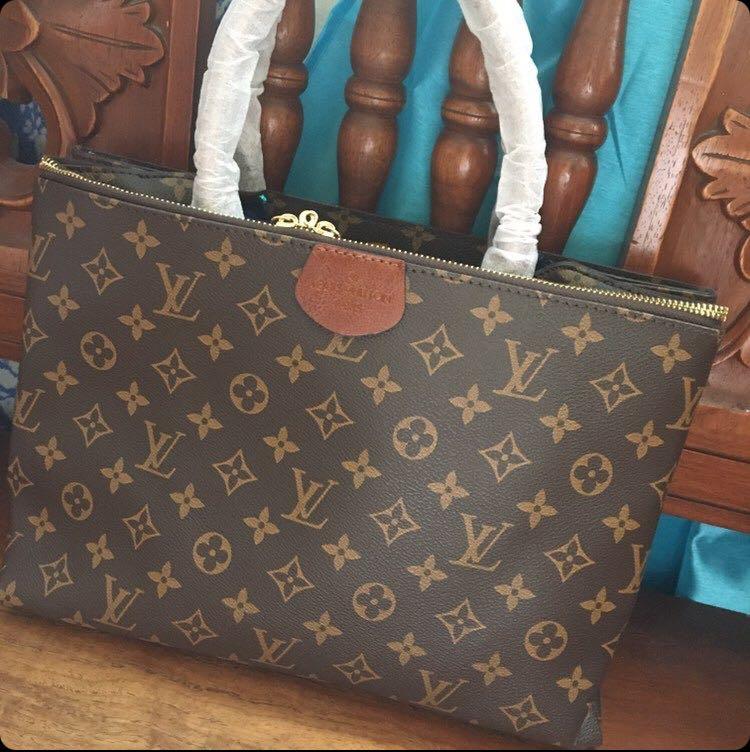 Leather Printed Louis Vuitton Brompton Monogram Edition