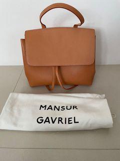 Mansur Gavriel - MG Mini Lady Bag in Flamma calf leather