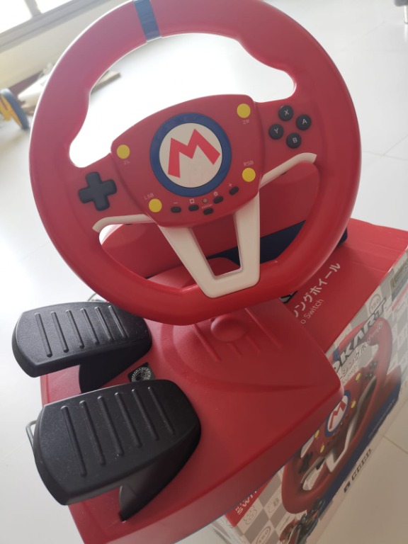 Mario Kart Racing Wheel Pro Mini, Video Gaming, Video Game Consoles, Nintendo on Carousell