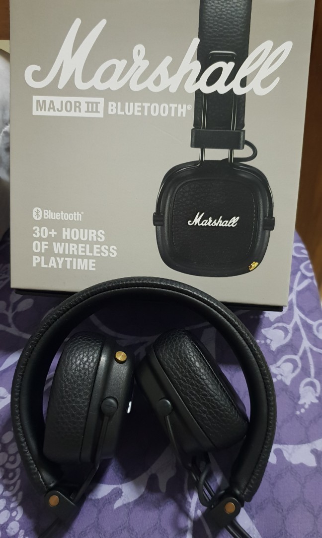marshall earphone bluetooth