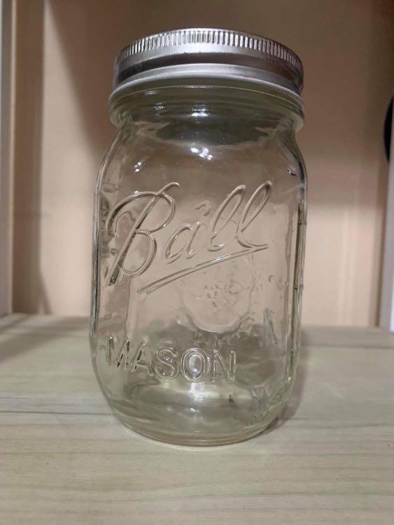 Mason Jar (Category: Spice & Seasoning) located in Marikina City. Submitted by elaishoppe (Listing ID 1055821448, Image 1). Description: No issues.