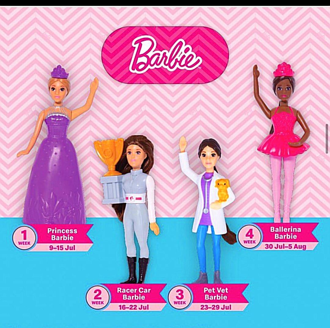 Barbie happy meal 2019 discount