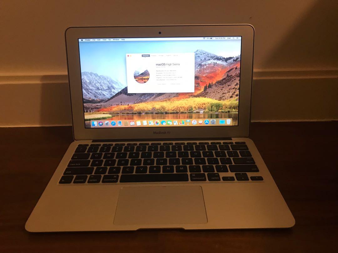 Mid 2011 Apple MacBook Air 11 inch 128GB i5 4GB RAM, Computers  Tech,  Laptops  Notebooks on Carousell