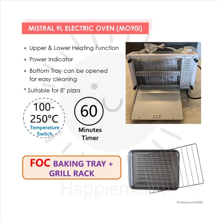 Mistral 9L Electric Toaster Oven [MO90i], TV & Home Appliances, Kitchen