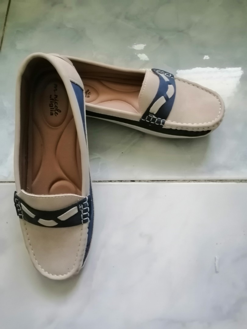 M Nicole Loafers Flats Women S Fashion Shoes Flats Sandals On Carousell Women's clothing by leo & nicole. m nicole loafers flats