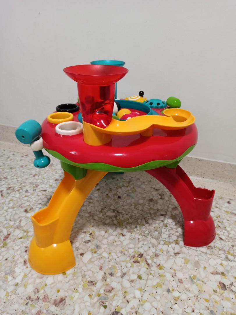 Wooden activity top table mothercare