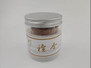 Natural Sandalwood Coil 60pcs 天然盘香-檀