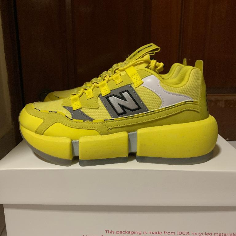 Sunflower Yellow New Balance Vision Racer Size 13 NEW BALANCE X