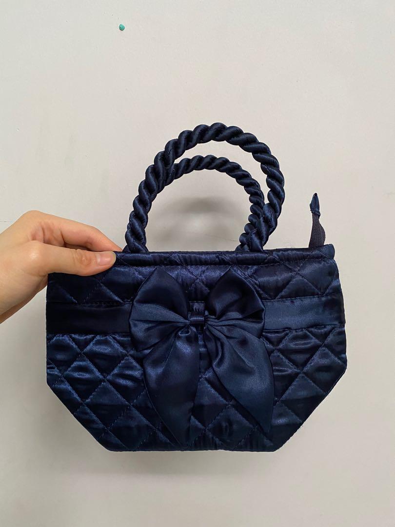 BRAND NEW Naraya small satin blue bag Women s Fashion Bags