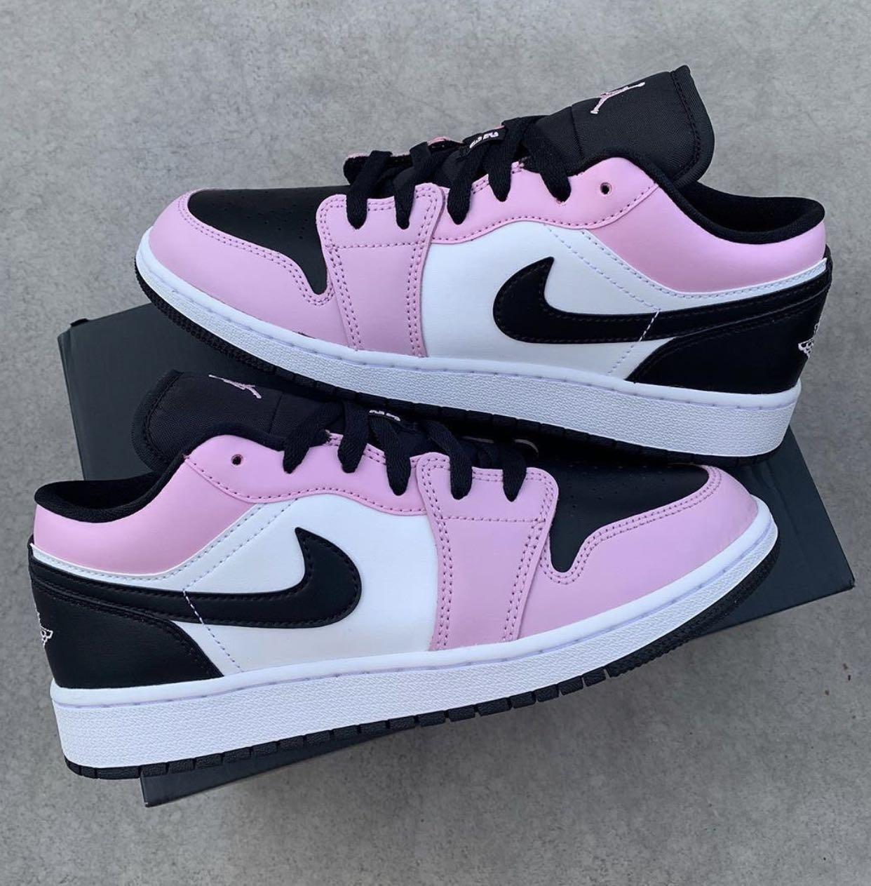 Air jordan cheap 1 low pink