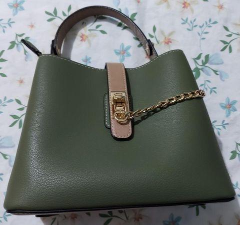 Olive green handbags women's Clearance
