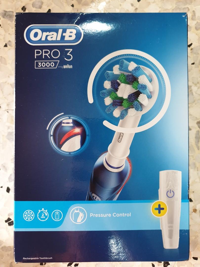 oral b electric toothbrush 3000