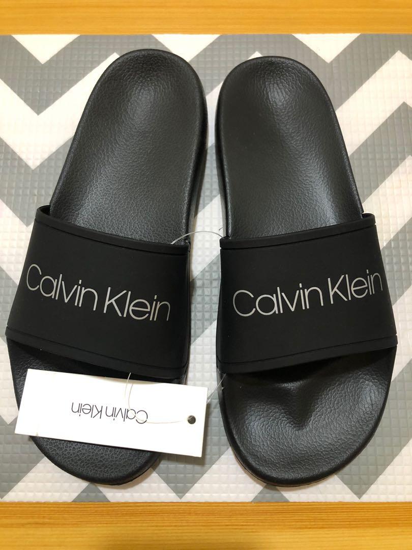 Womens calvin klein slides hotsell