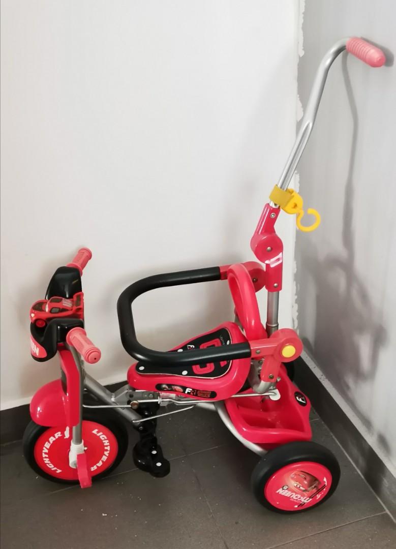Original Lighting Mcqueen Tricycle Babies Kids Infant Playtime on Carousell