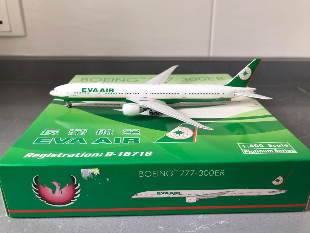 Phoenix 1:400 長榮航空EVA 777-300ER 飛機模型1/400, 興趣及遊戲
