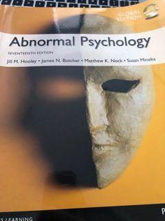 Pl3236 Abnormal psych textbooks