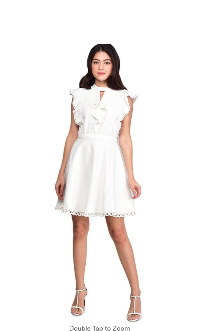 Plains and shop prints white dress