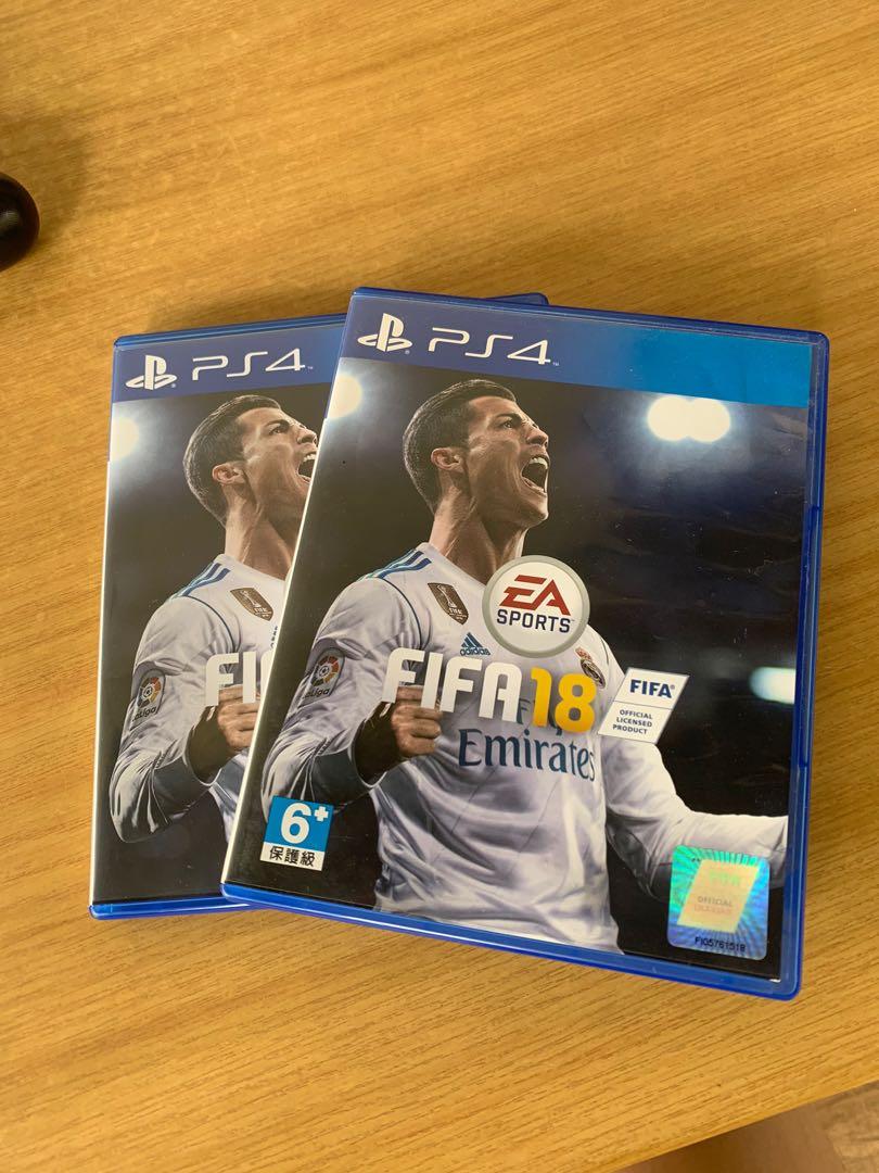 ps4 FIFA 18 Soccer Game REGION FREE (Works On NTSC Consoles) PAL UK PS5