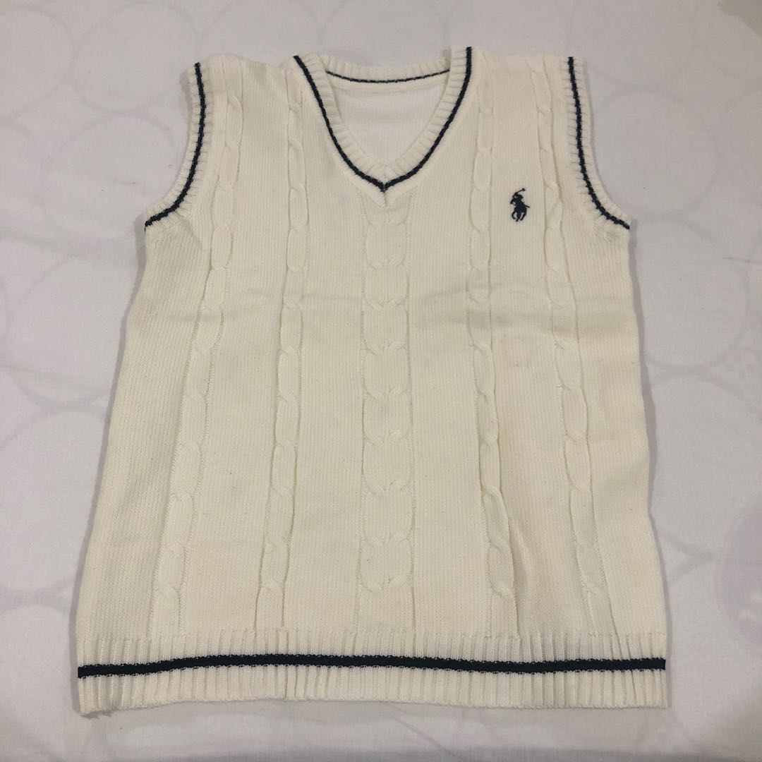 cream sweater vest womens