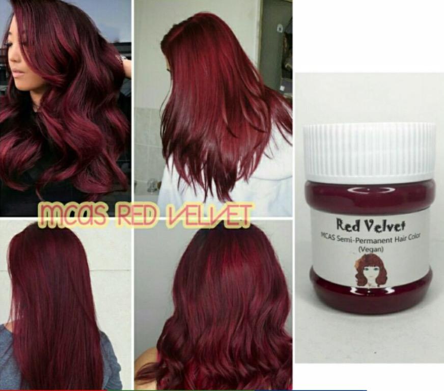 red velvet hair color