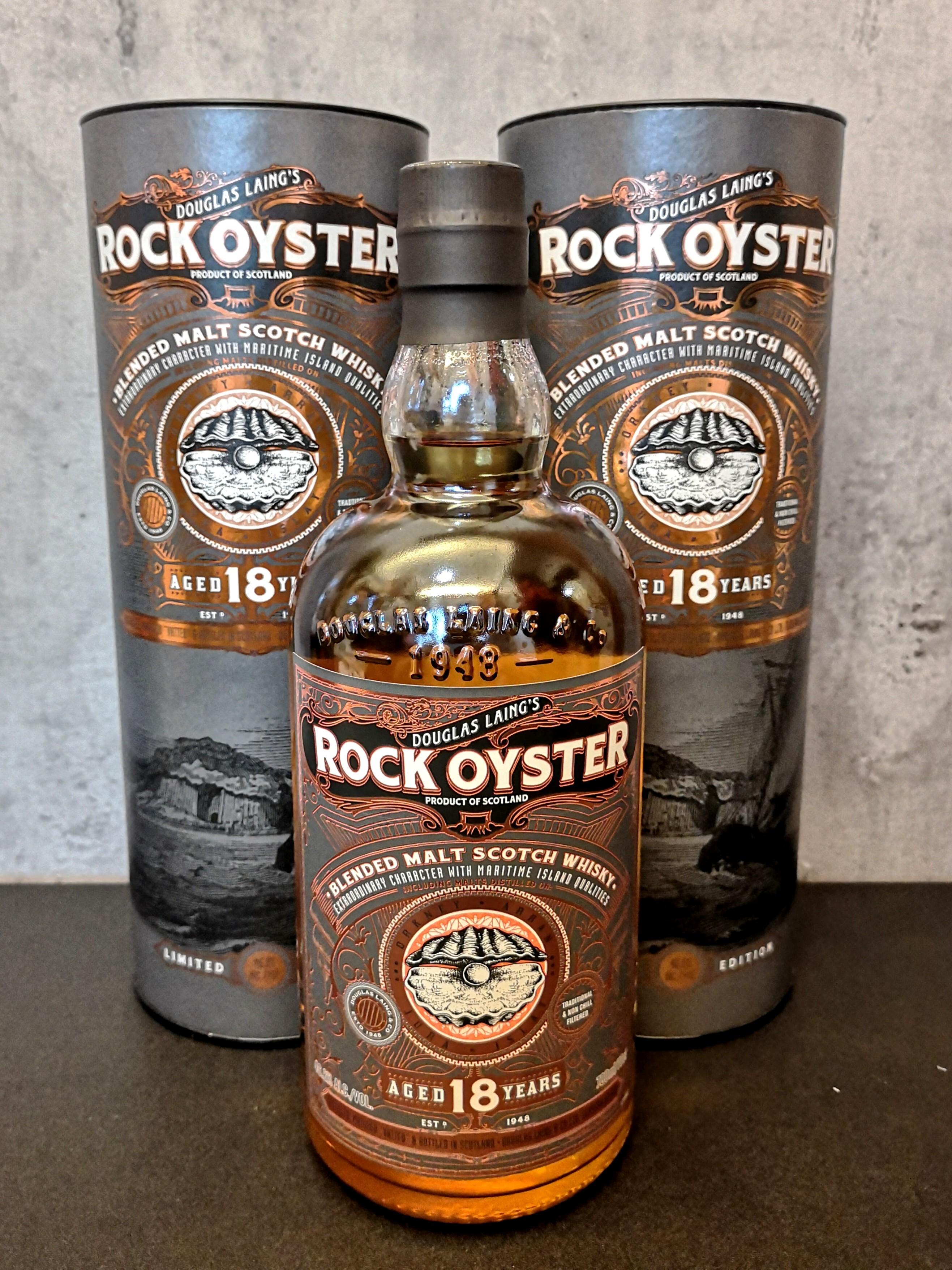 Rock Oyster 18 yo blended Malt Scotch Whisky Limited Edition, 嘢食 & 嘢飲