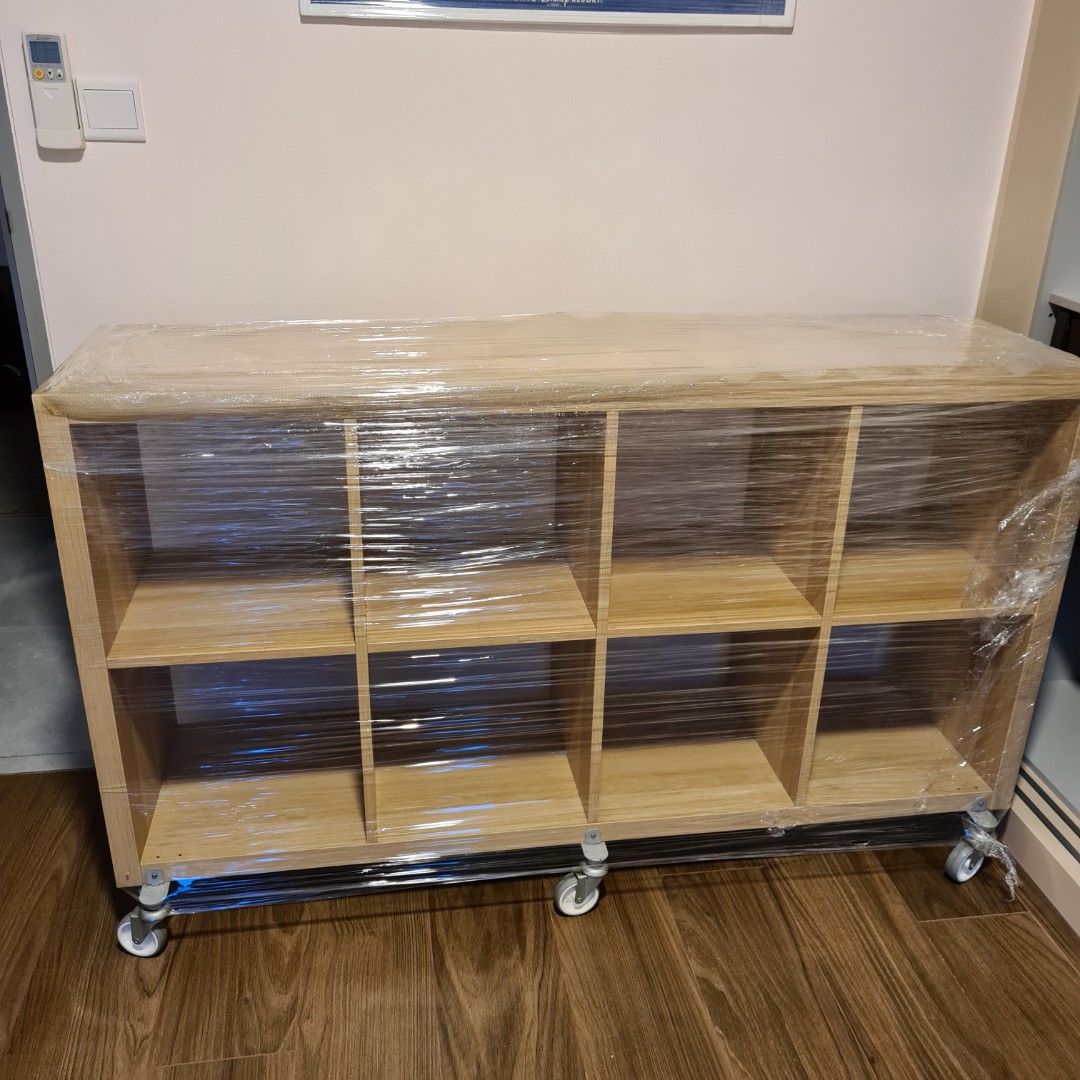 Shelving unit on rollers, Furniture & Home Living, Furniture, Shelves