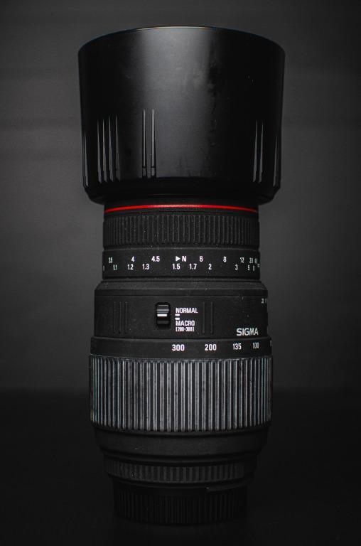 Sigma 70 300mm F4 5 6 Dg Macro Lens For Nikon Photography Lenses On Carousell