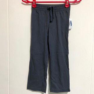 Size 4T & 5T ON Soft Jersey Pants - Old Navy Kid Boy Dark Grey Long Bottom Trousers #children #kidswear