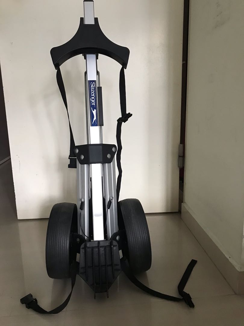 FREE DELIVERY in Singapore only Slazenger Golf bag trolley, Sports