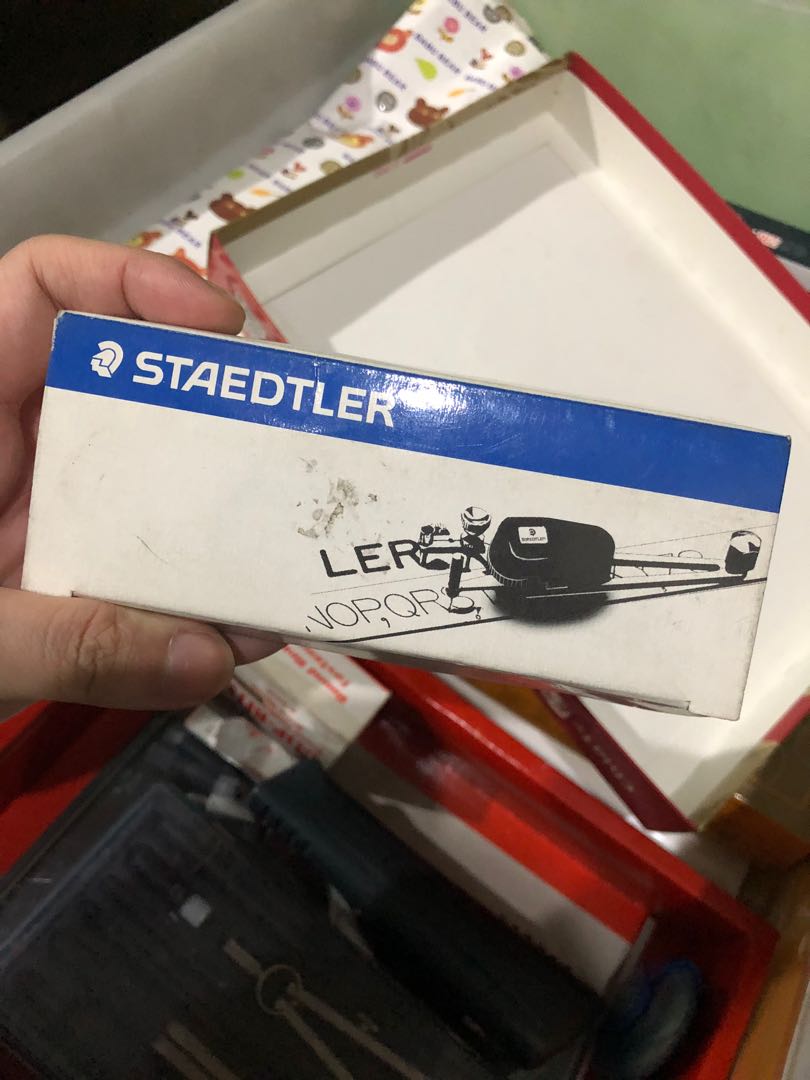 Staedtler Lettering Leroy Equipment with Hope Stencils, Hobbies & Toys,  Stationary & Craft, Craft Supplies & Tools on Carousell