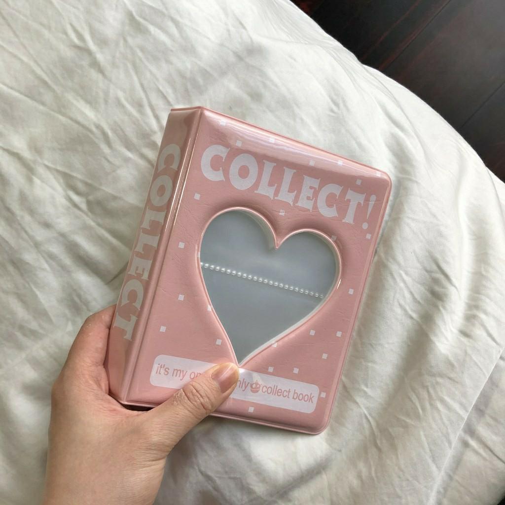 Stbo Baby Pink Collect Book For Kpop Album Photocards Tags Kpop Merch Exo