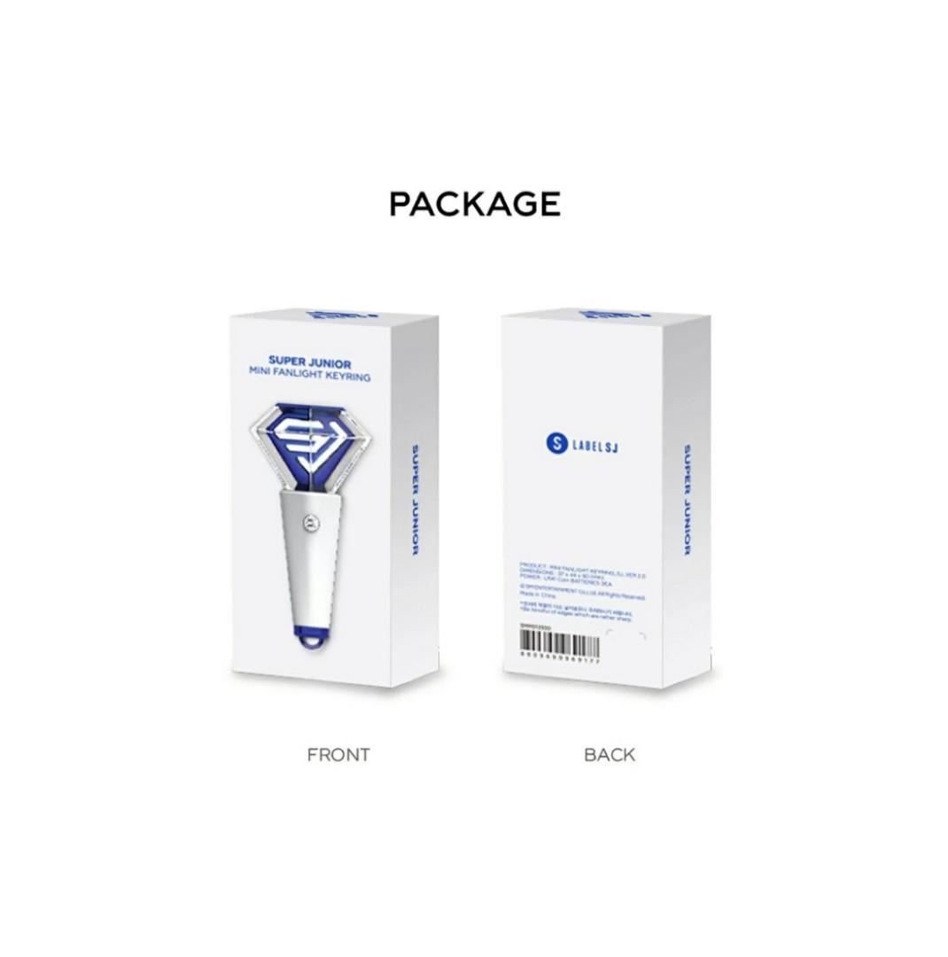 Super Junior 二代小手燈匙扣Mini Fanlight Keyring Ver 2.0, 玩具收藏