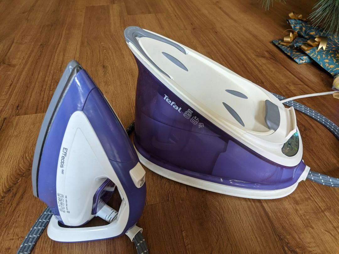 Tefal Gv6770 Effectis Easy Control Steam Iron, TV & Home Appliances ...