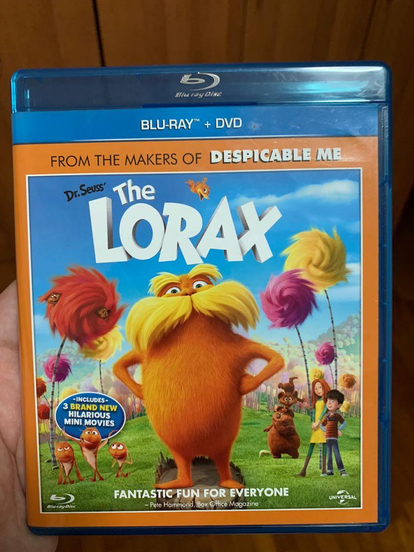 The Lorax Bluray, Music & Media, CDs, DVDs & Other Media on Carousell