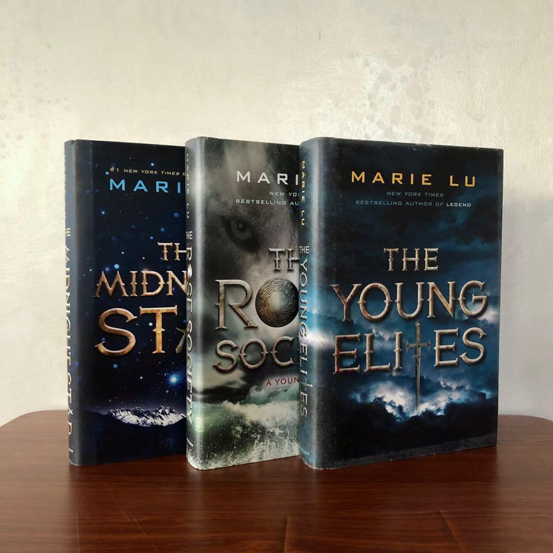 The Young Elites Trilogy By Marie Lu Hardbound Hardback Hobbies Toys Books Magazines Fiction Non Fiction On Carousell
