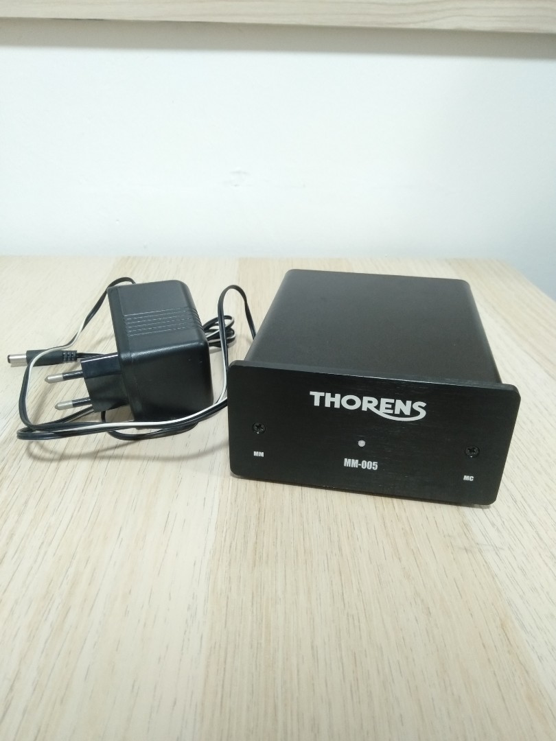 Thorens トーレンス 青白 MM/MC フォノイコライザー MM-005
