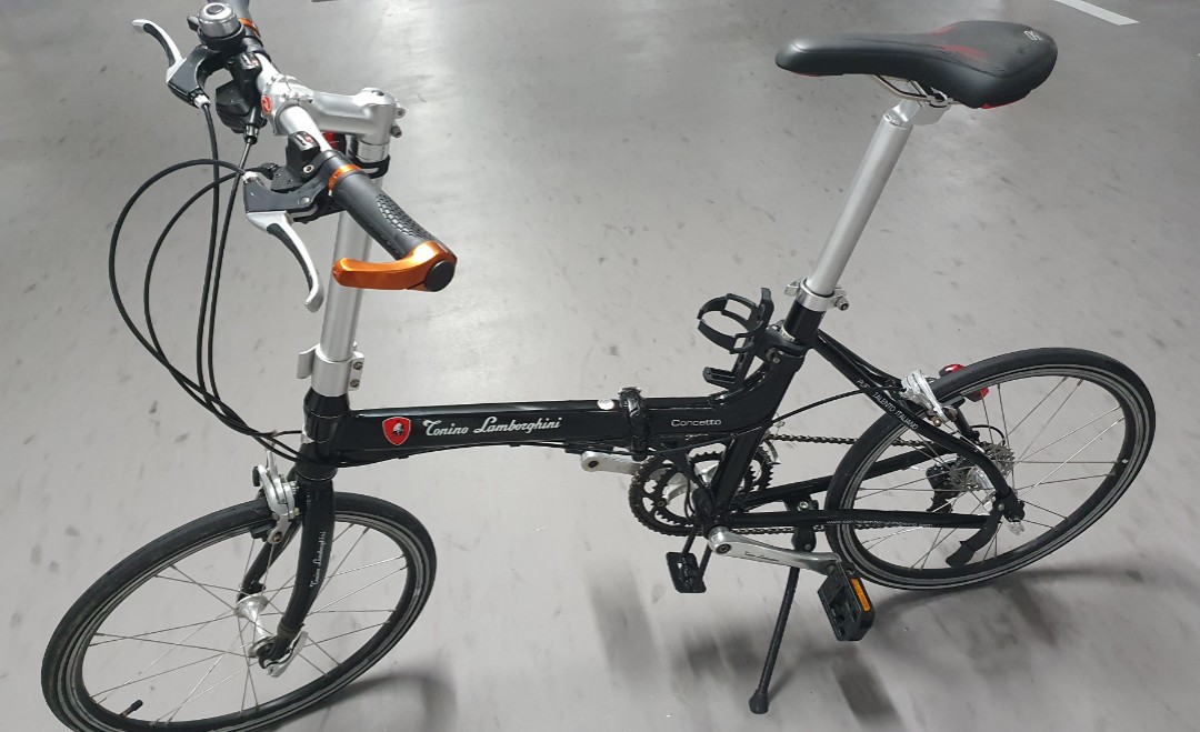 Tonino lamborghini top folding bike