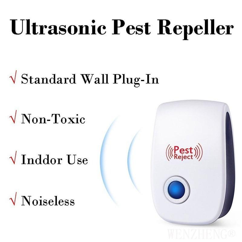Upgrated Ultrasonic Pest Repeller (Pack of 4)*, Pest Control Ultrasonic