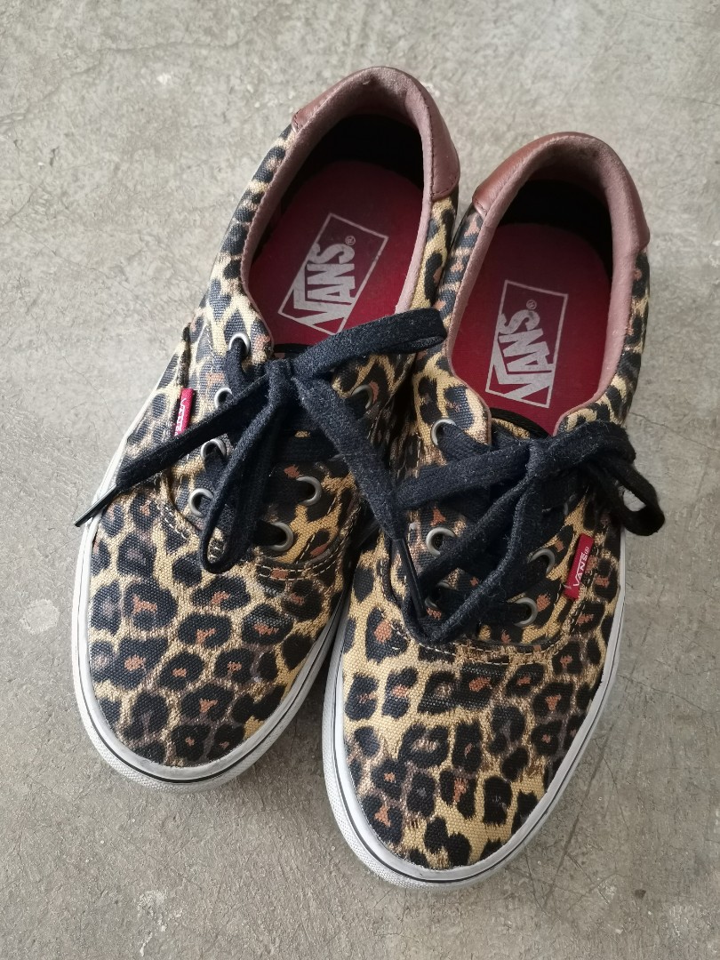 vans animal print sneakers