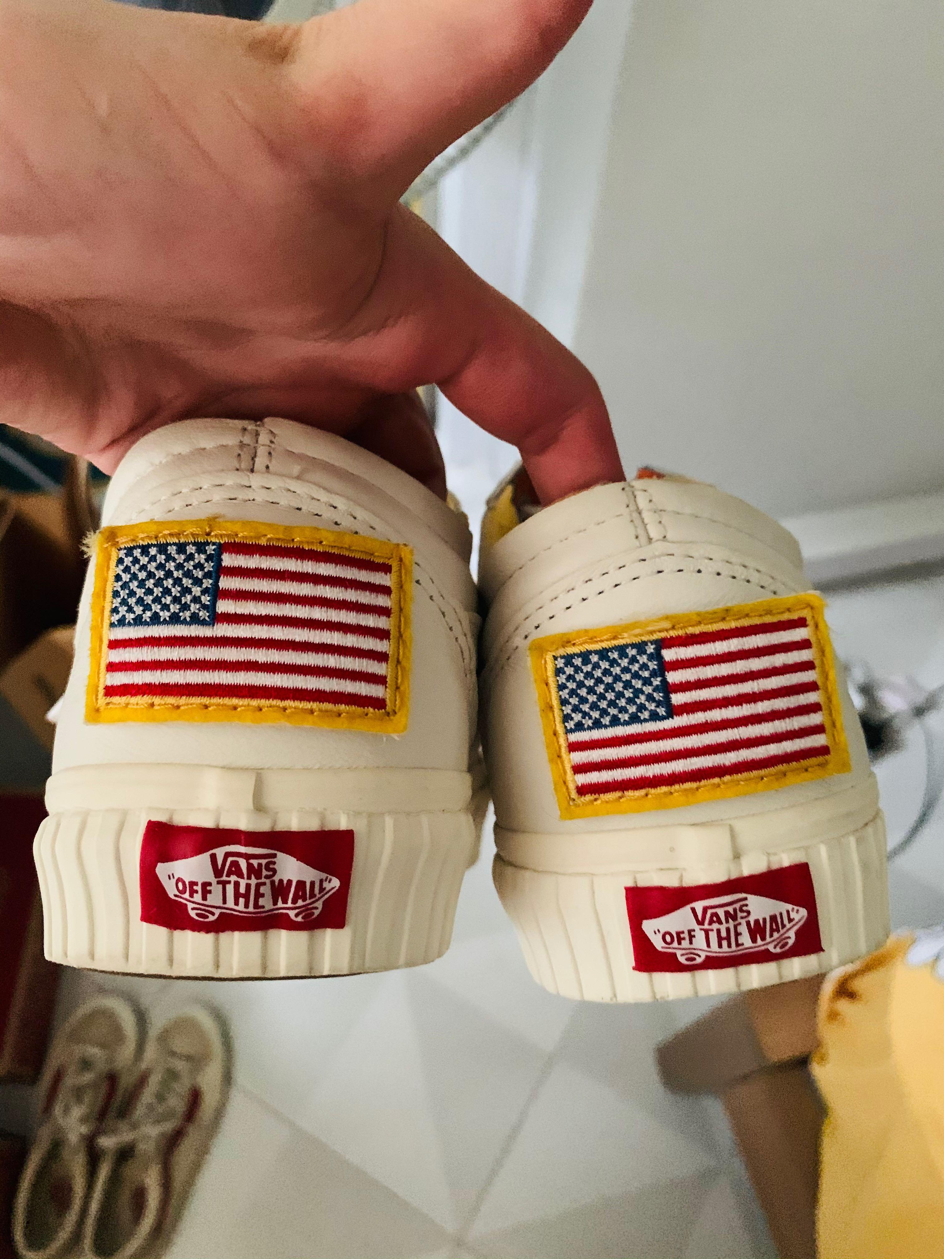 Vans nasa white shoes on sale