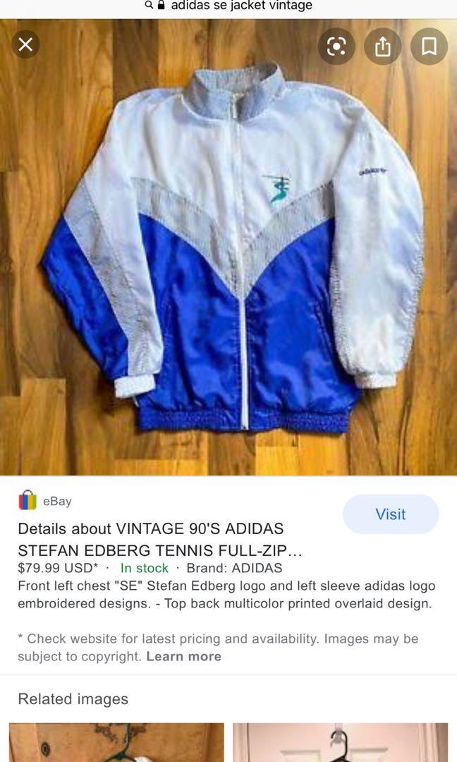 vintage 90s adidas windbreaker