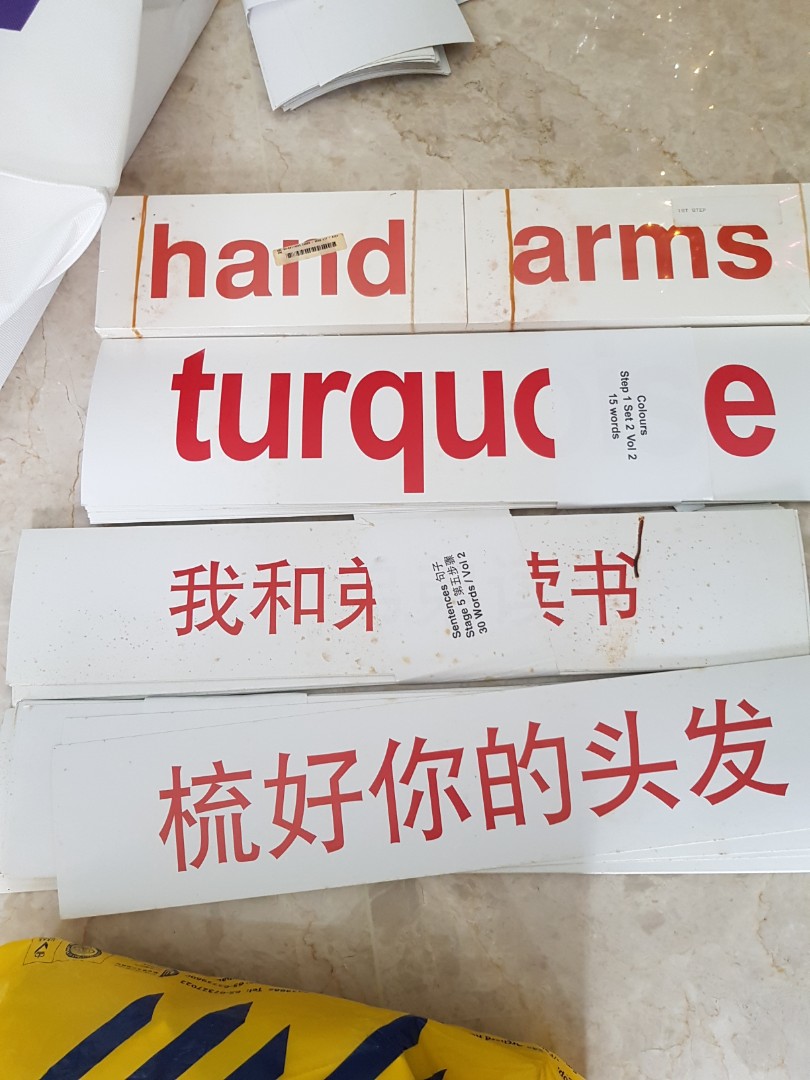 Word / Phrases Flashcards (English, Everything Else on Carousell