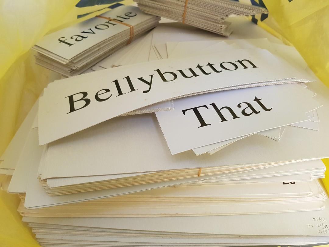 Word / Phrases Flashcards (English, Everything Else on Carousell