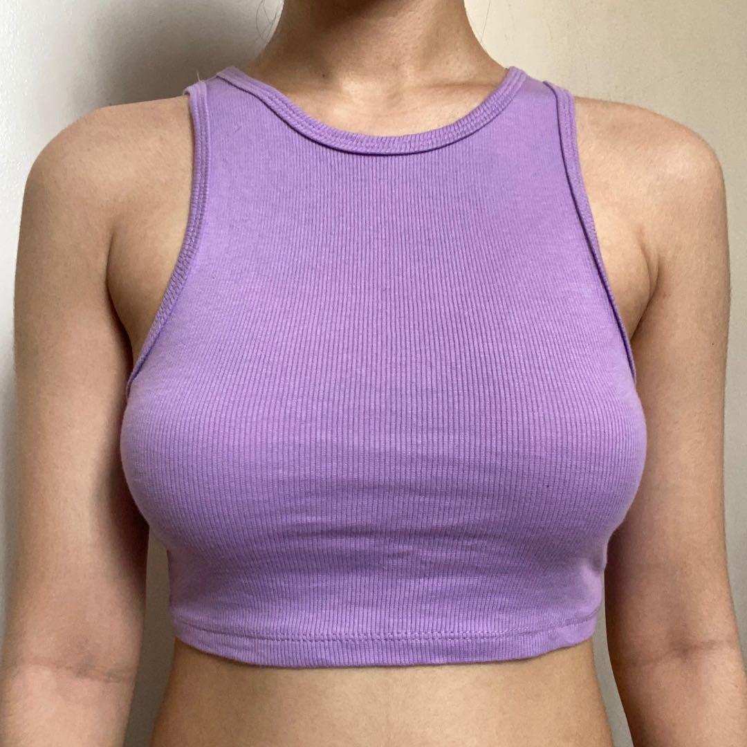 Crop top tank top ribbed zara dupe tank clearance