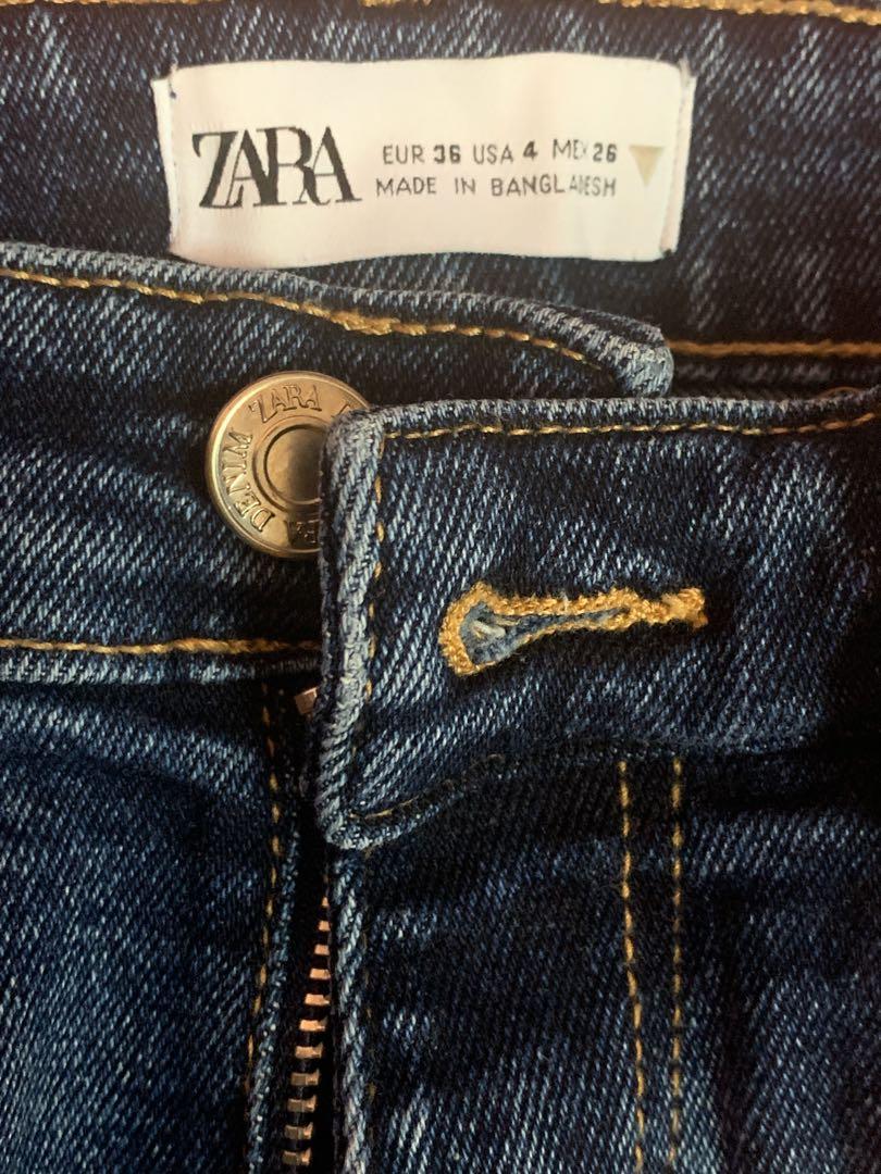 ZARA high rise vintage skinny jeans authentic, Women's Fashion 