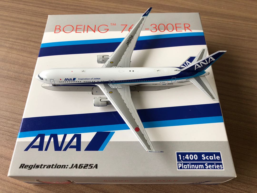 1:400 All Nippon Airways (ANA) Boeing 767-300ER JA625A, Hobbies 
