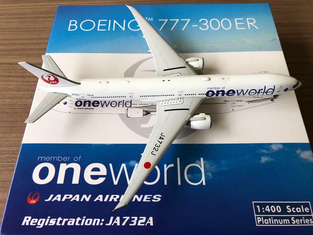 1:400 Japan Airlines (JAL) Boeing 777-300ER One World special